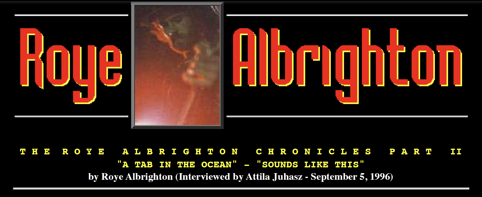 Roye Albrighton Chronicles Part 2